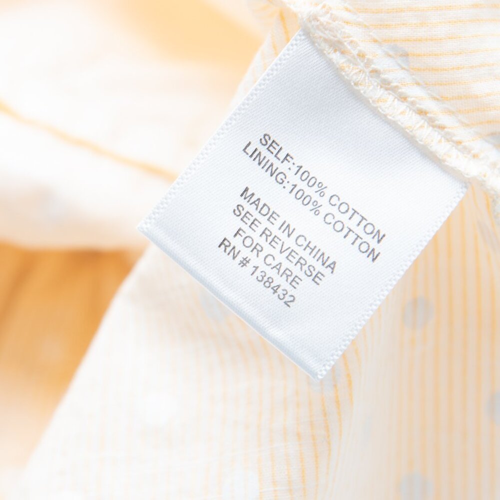 Modcloth Airy Engagement Tank Top Sleeveless Peplum Shirt Yellow Size Medium - Picture 6 of 7